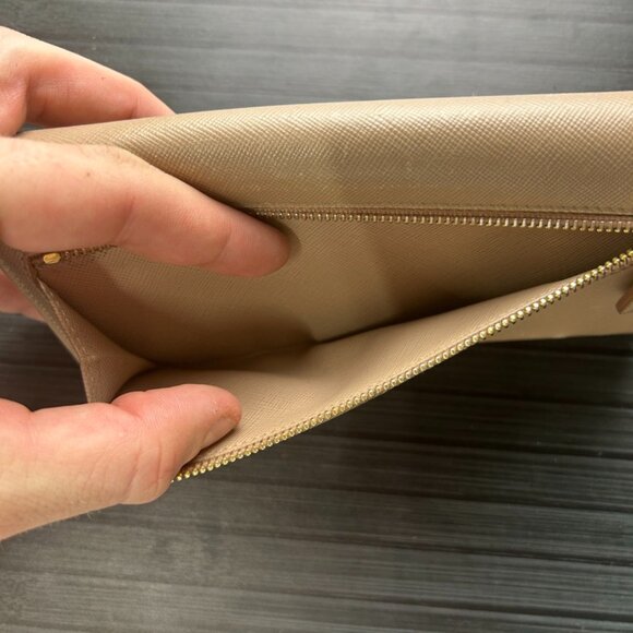 Prada Large Saffiano Leather Wallet Authentic|Used - Picture 3 of 6
